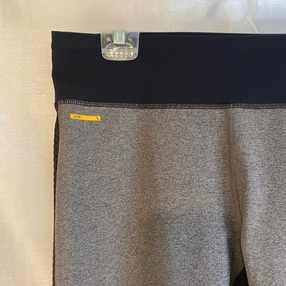 NWT Lole Panna Leggings  Ladies XL Black with Grey Accents - Picture 9 of 15